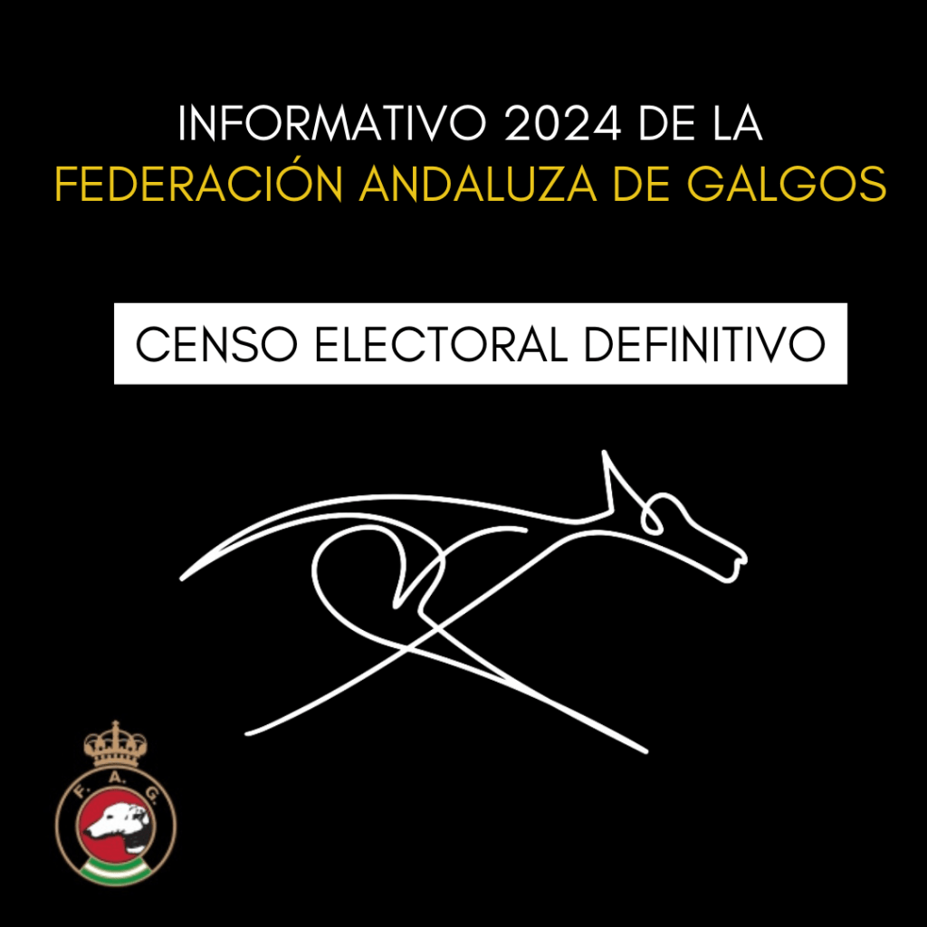 Censo electoral definitivo - 2024