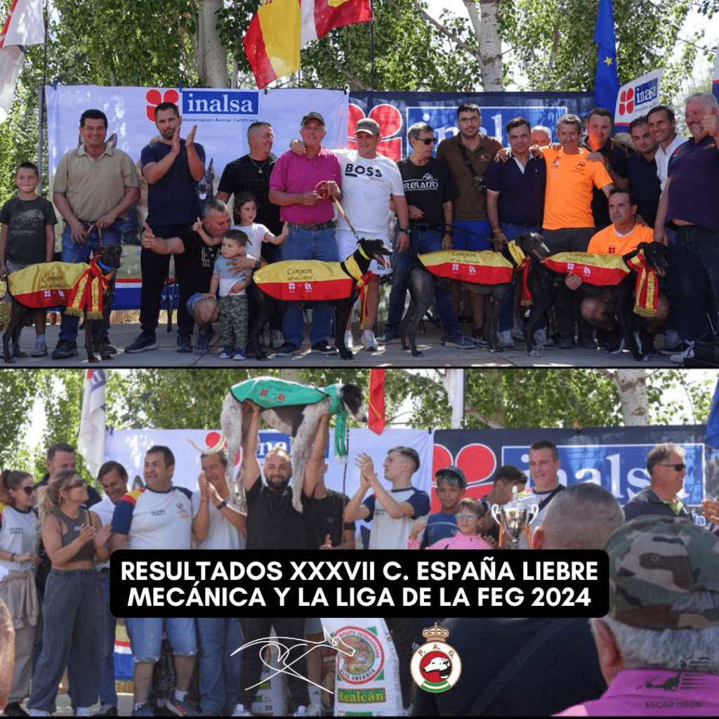 Resultados XXXVII C. España Liebre Mecánica y La Liga de la FEG 2024