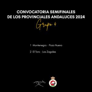 Convocatorias semifinales 2024 - Grupo 4