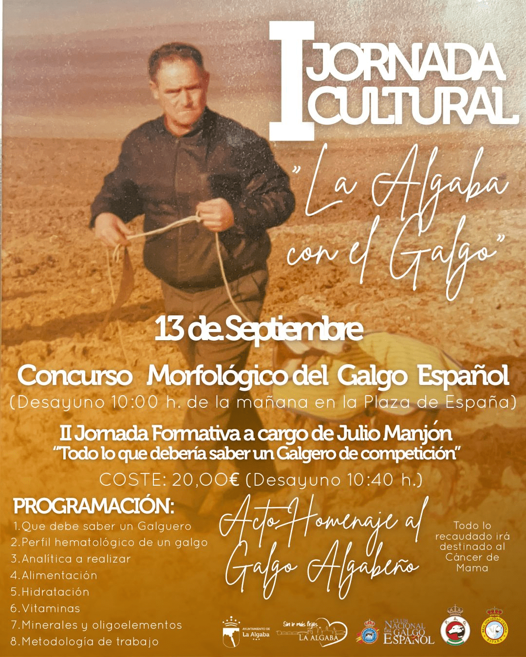 I Jornada Cultural La Algaba con el galgo
