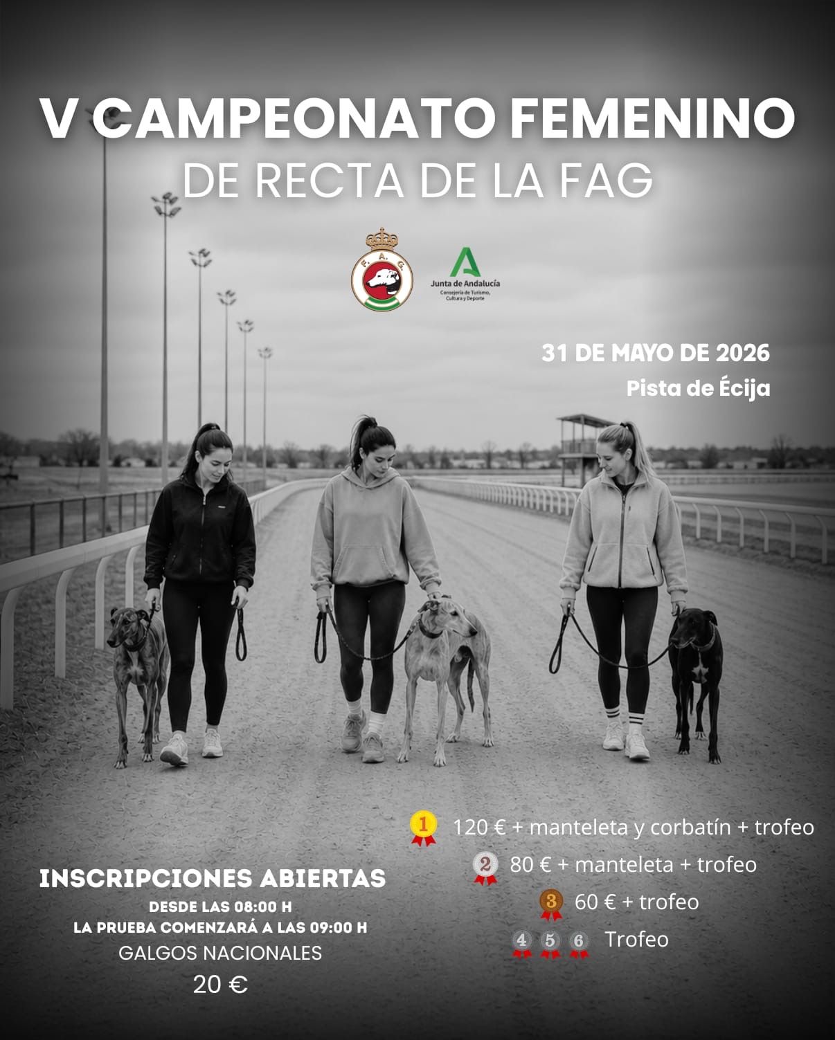 V CAMPEONATO FEMENINO DE LA RECTA DE LA FAG